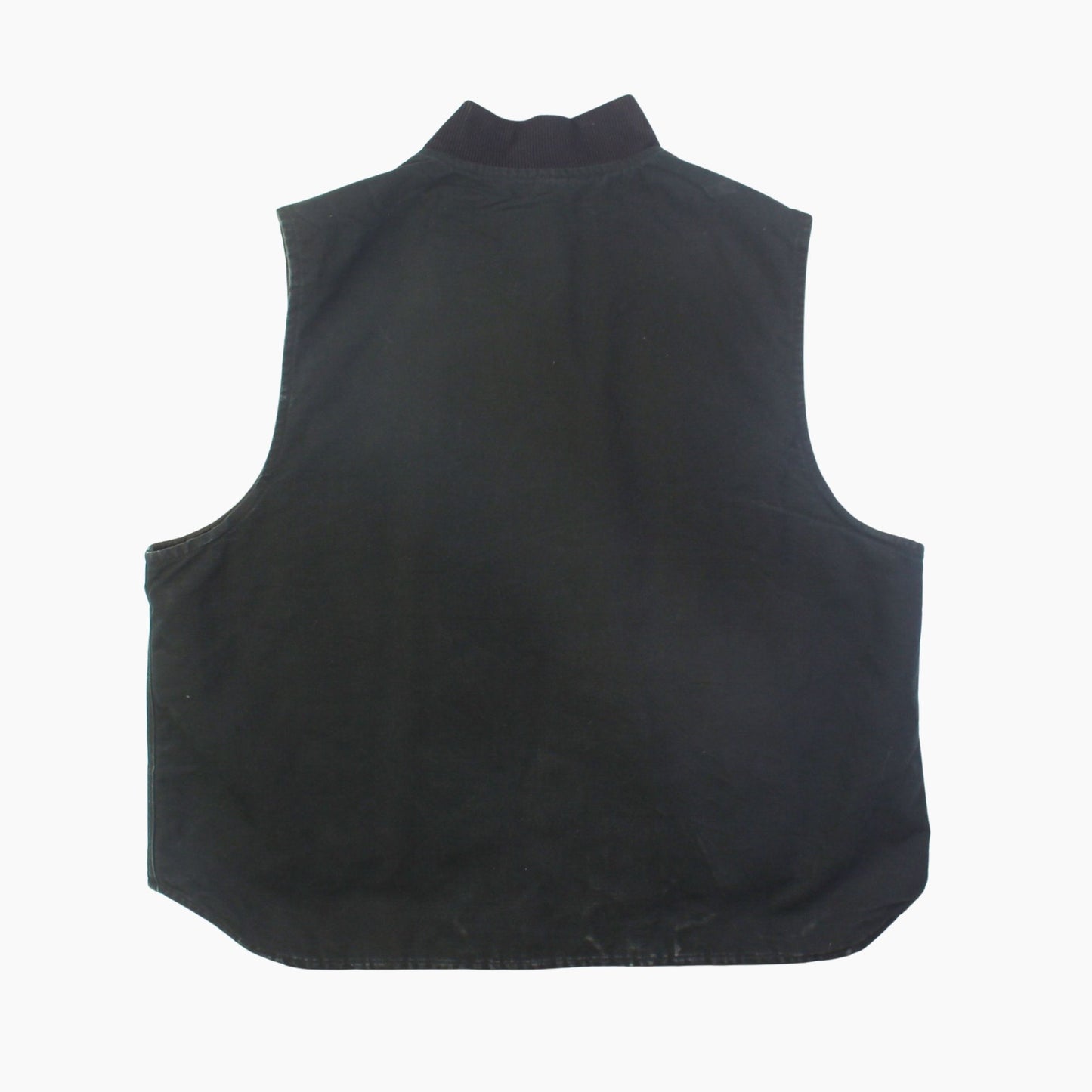 Lined Vest - Washed Black