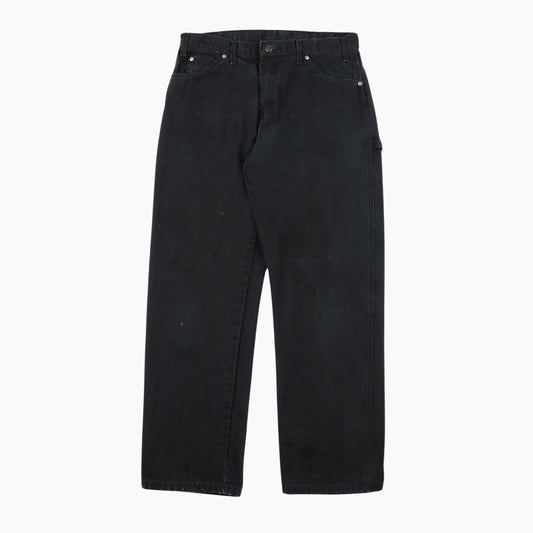 Vintage Carpenter Pants - Black- 34/32