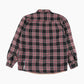 Vintage Flannel Overshirt - Black Check