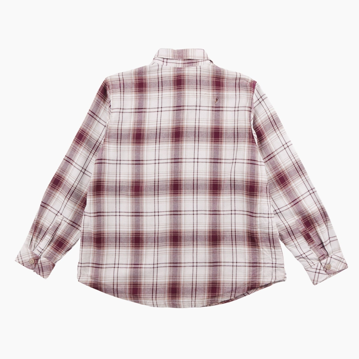 Vintage Flannel Overshirt - Purple Check