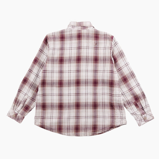Vintage Flannel Overshirt - Purple Check - American Madness