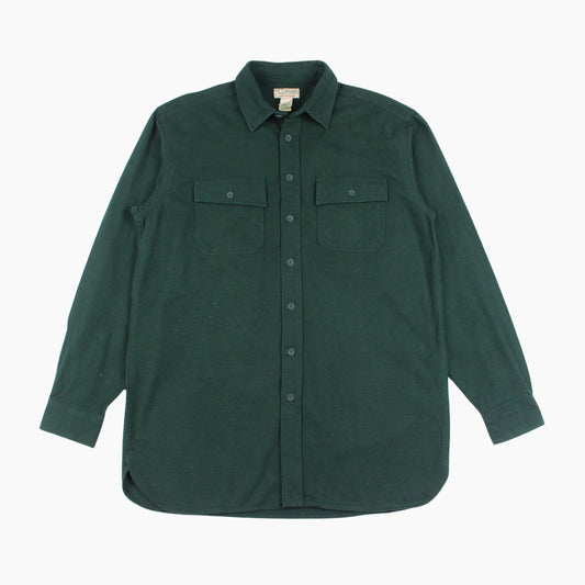 Vintage Shirt - Green Chamois