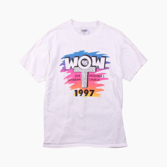 Vintage 'WOW' T-Shirt - American Madness