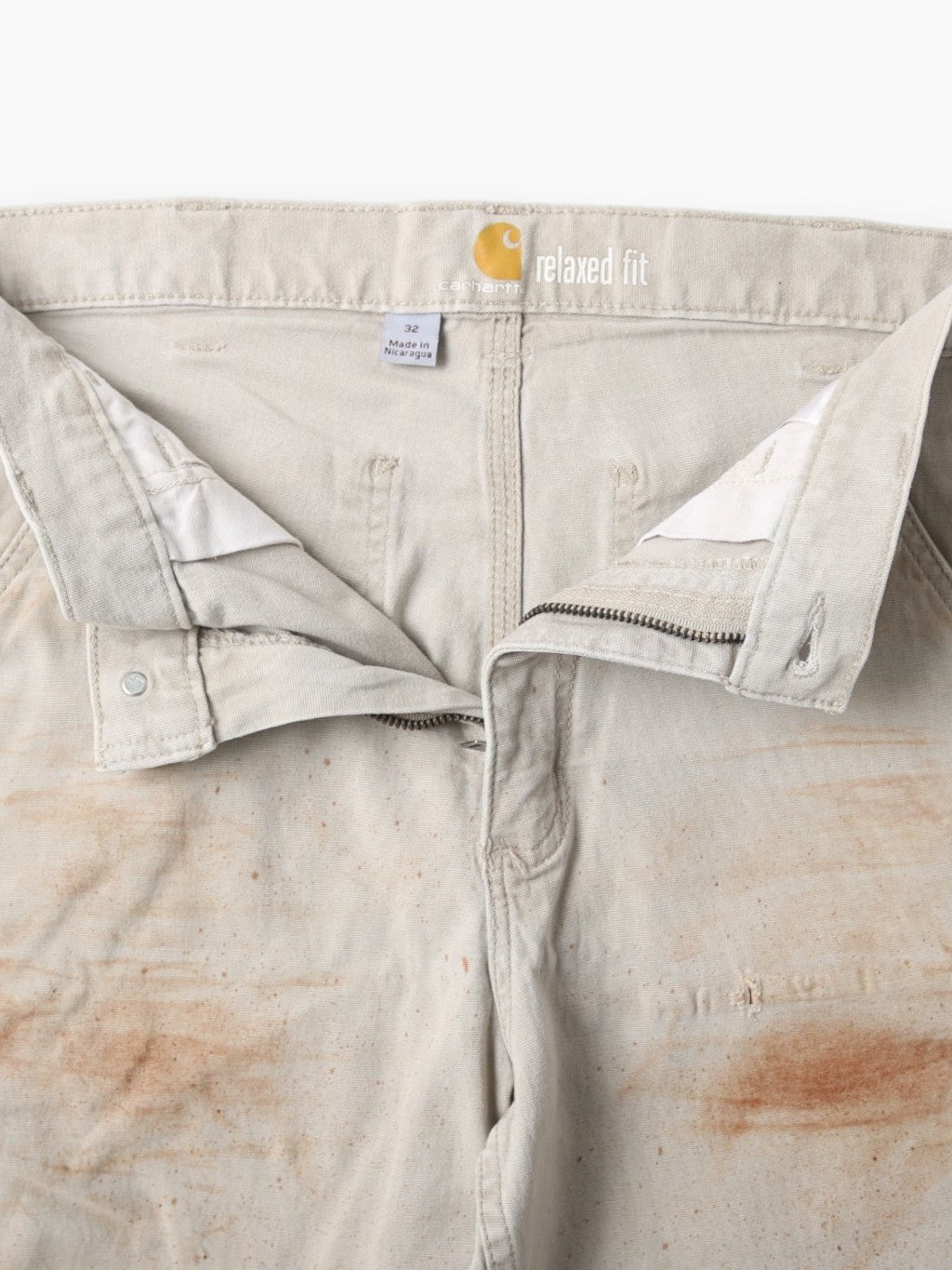 Carpenter Shorts - Beige - 32"