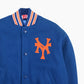 Vintage Varsity 'New York Mets' Bomber Jacket - Blue