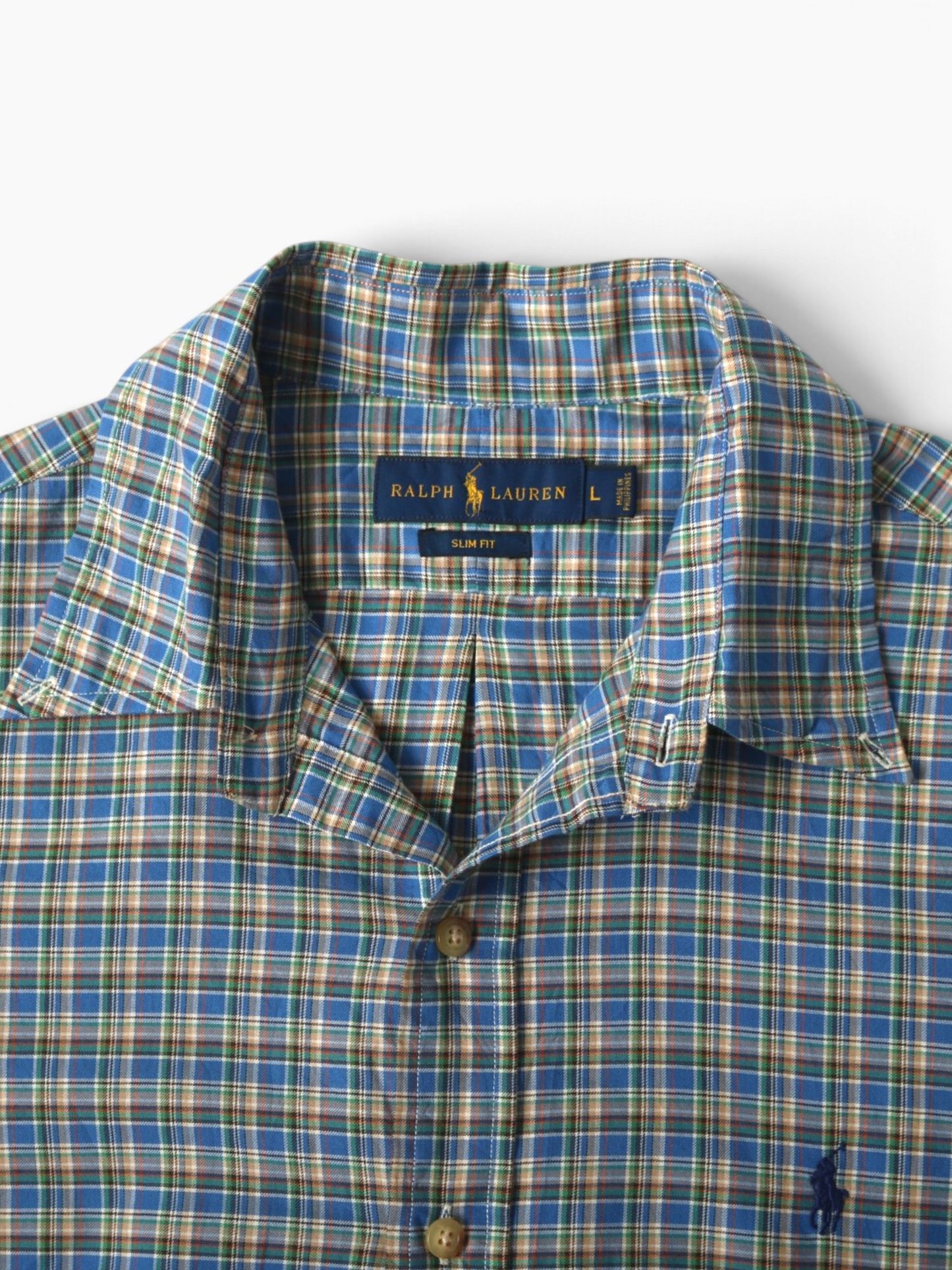 Vintage Shirt - Blue Check