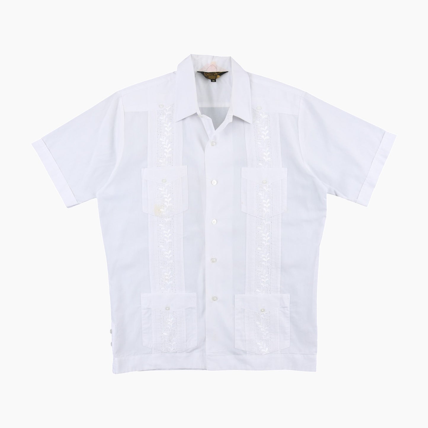 Vintage Cuban Guayabera Shirt