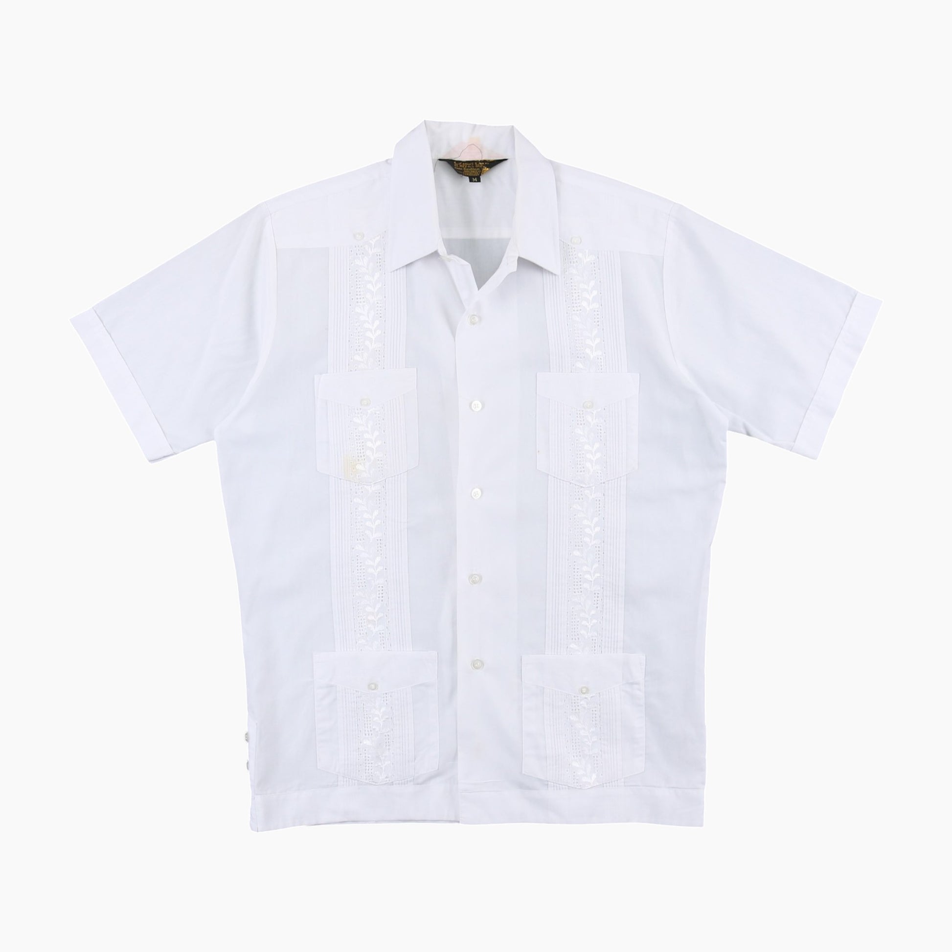 Vintage Cuban Guayabera Shirt