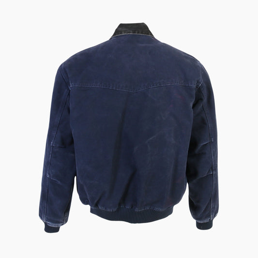 Santa Fe Bomber Jacket - Navy - American Madness