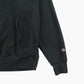 Embroidered Hooded Sweatshirt - Black