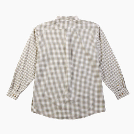 Vintage Shirt - Beige Check