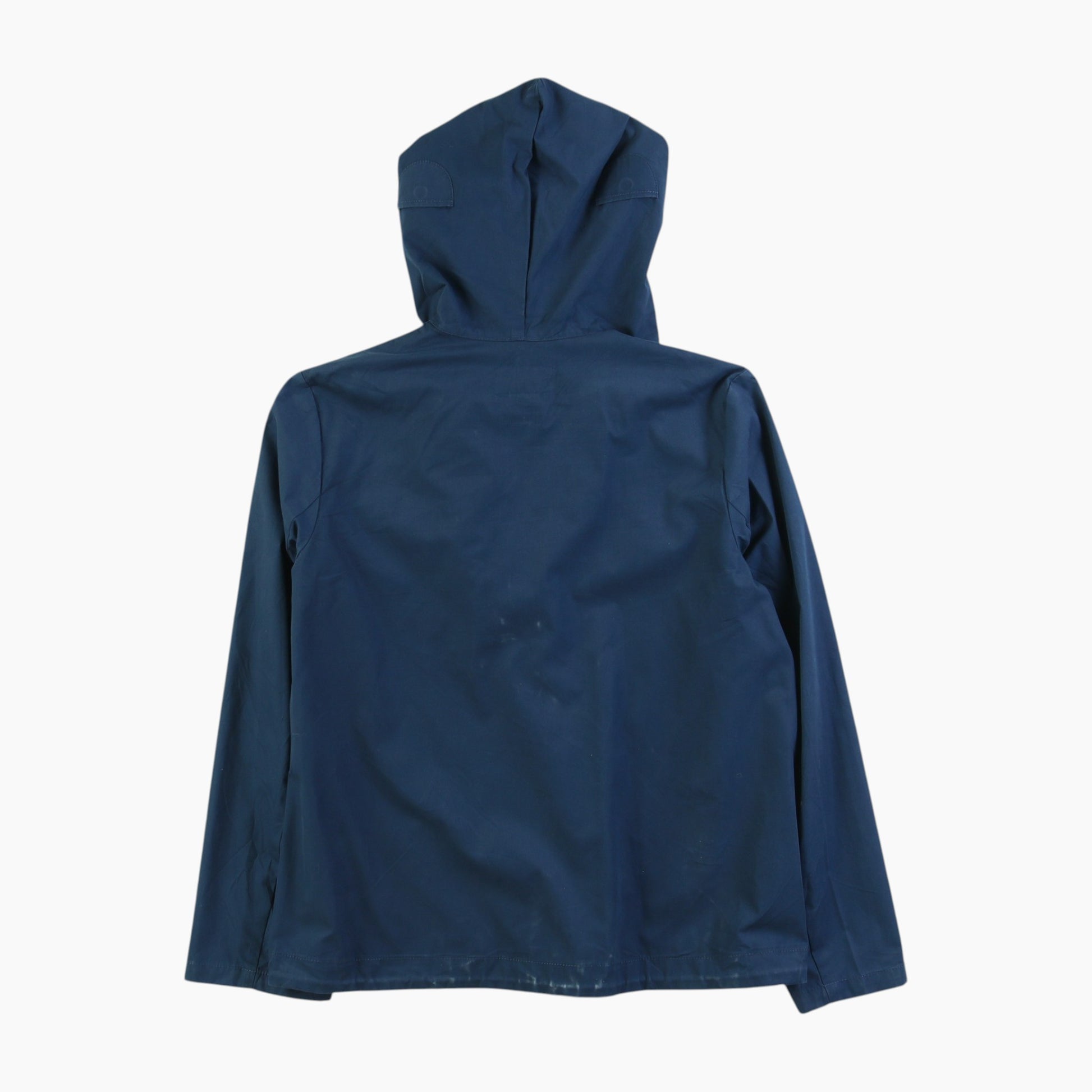 Vintage Hooded Clasp Jacket - Navy