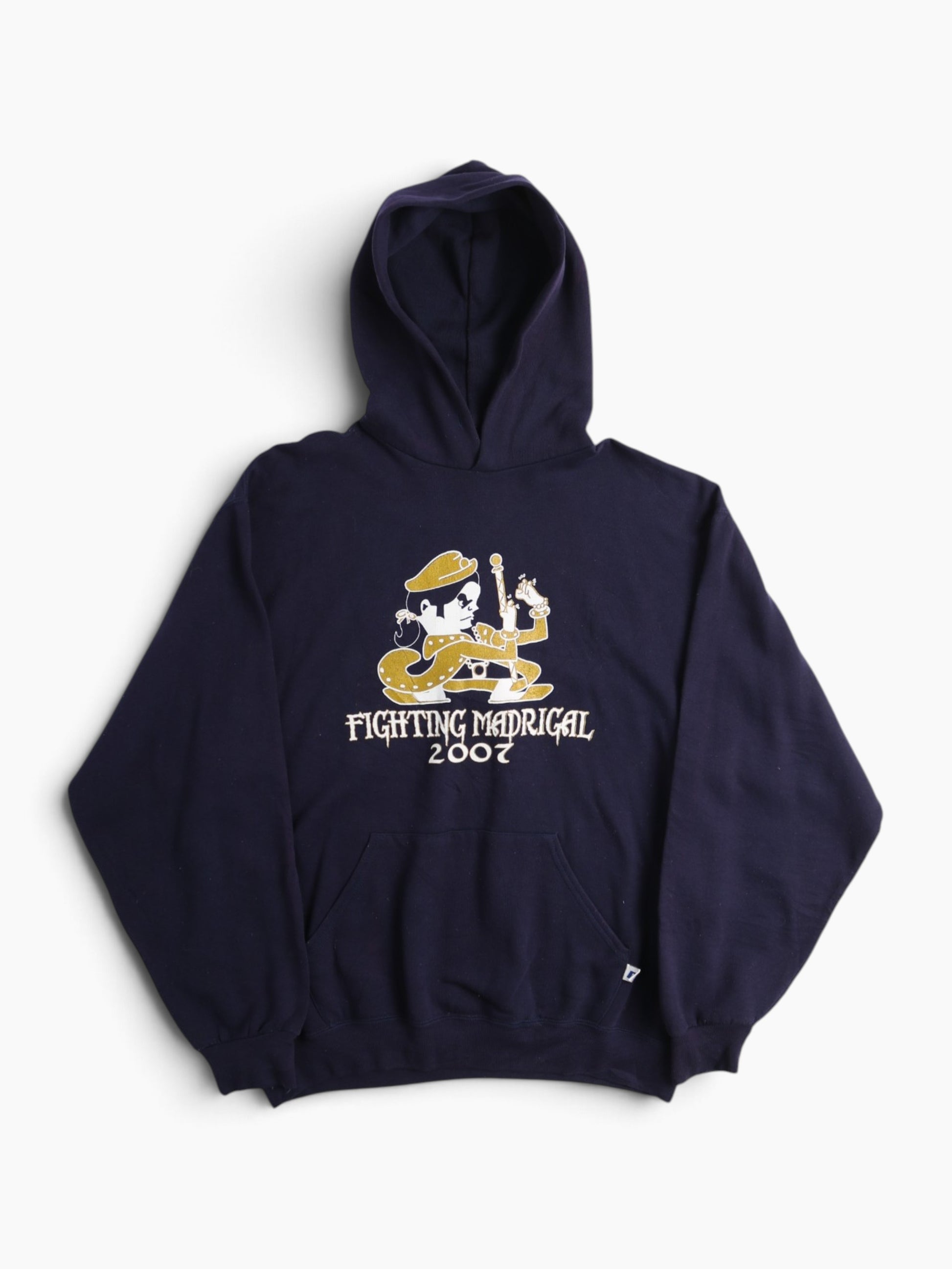 Vintage 'Fighting Madrigal' Hooded Sweatshirt