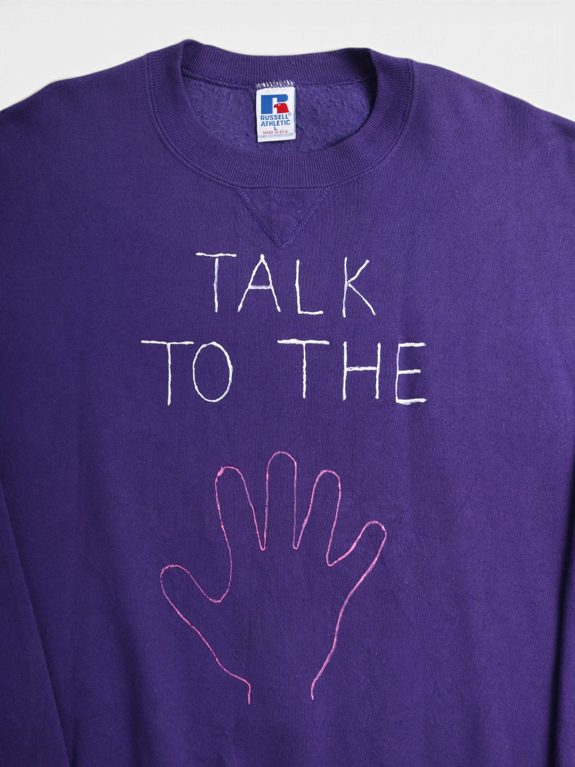 Vintage 'Talk To The Hand' Sweatshirt