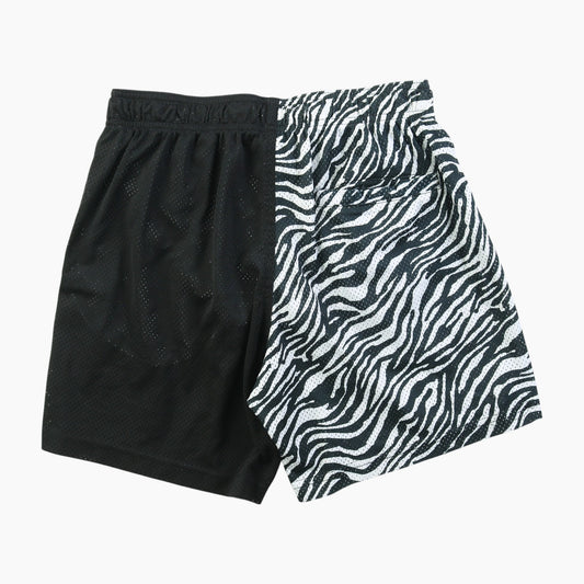 'Zebra Split' Basketball Shorts