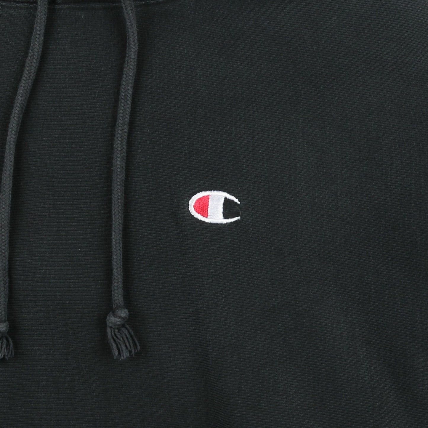 Embroidered Hooded Sweatshirt - Black