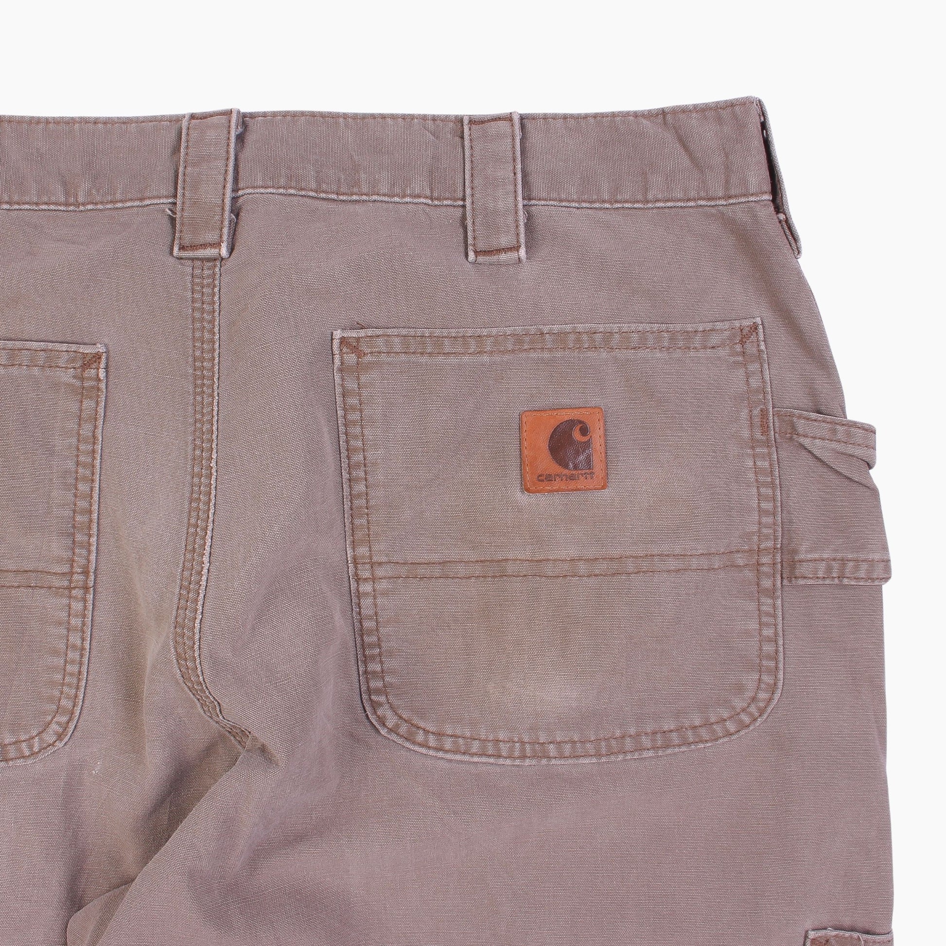 Vintage Carhartt Carpenter Pants - Washed Brown - 34/30 - American Madness