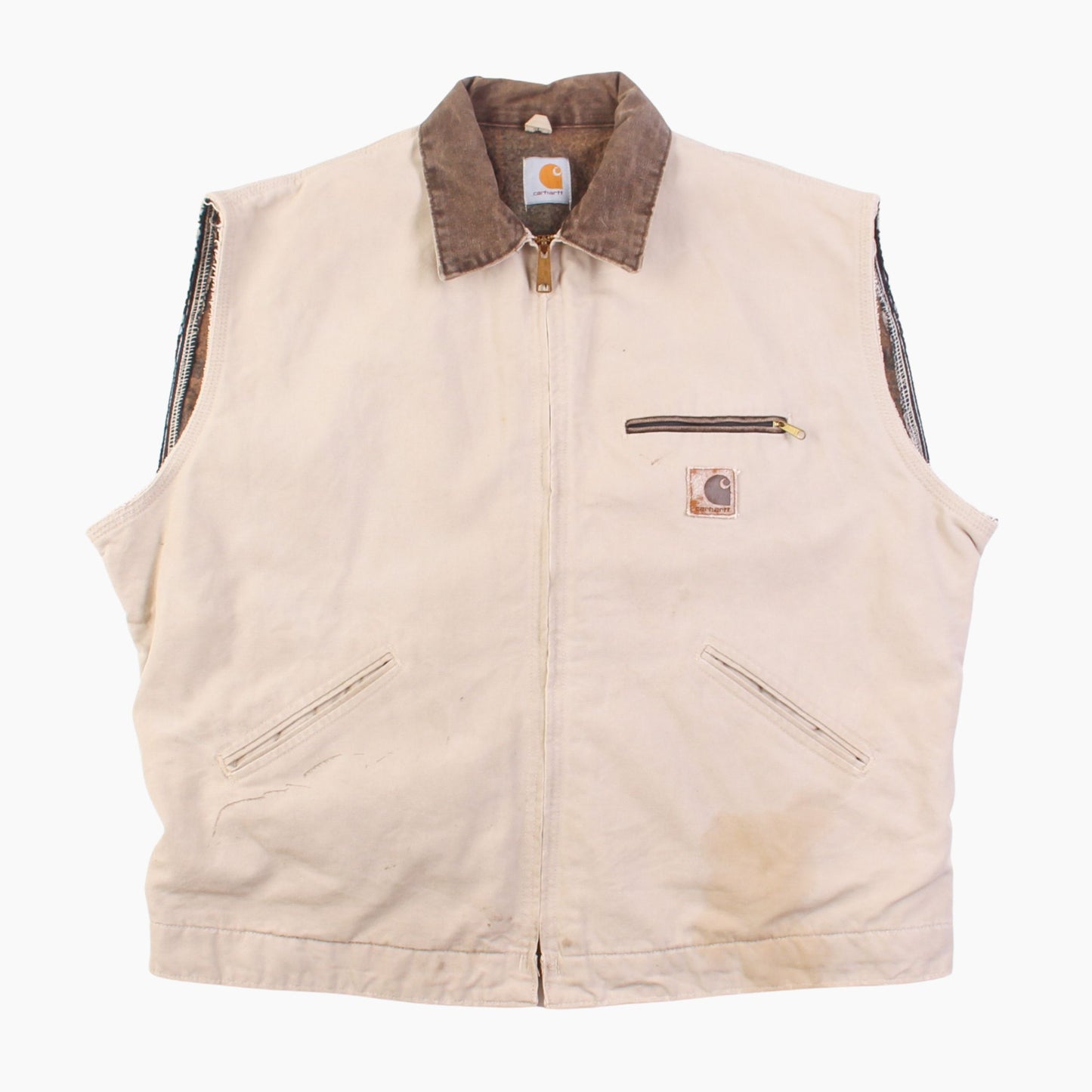 Lined Vest - Stone