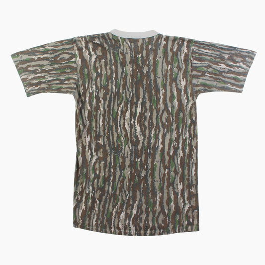 Vintage-T-Shirt mit durchgehendem „Real Tree Camo“-Print