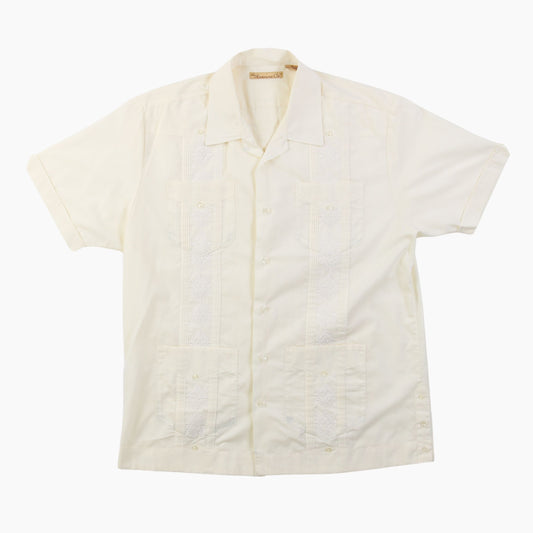 Chemise Guayabera cubaine vintage