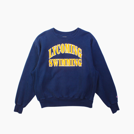 Vintage 'Lycoming Swimming' Champion Sweatshirt - American Madness
