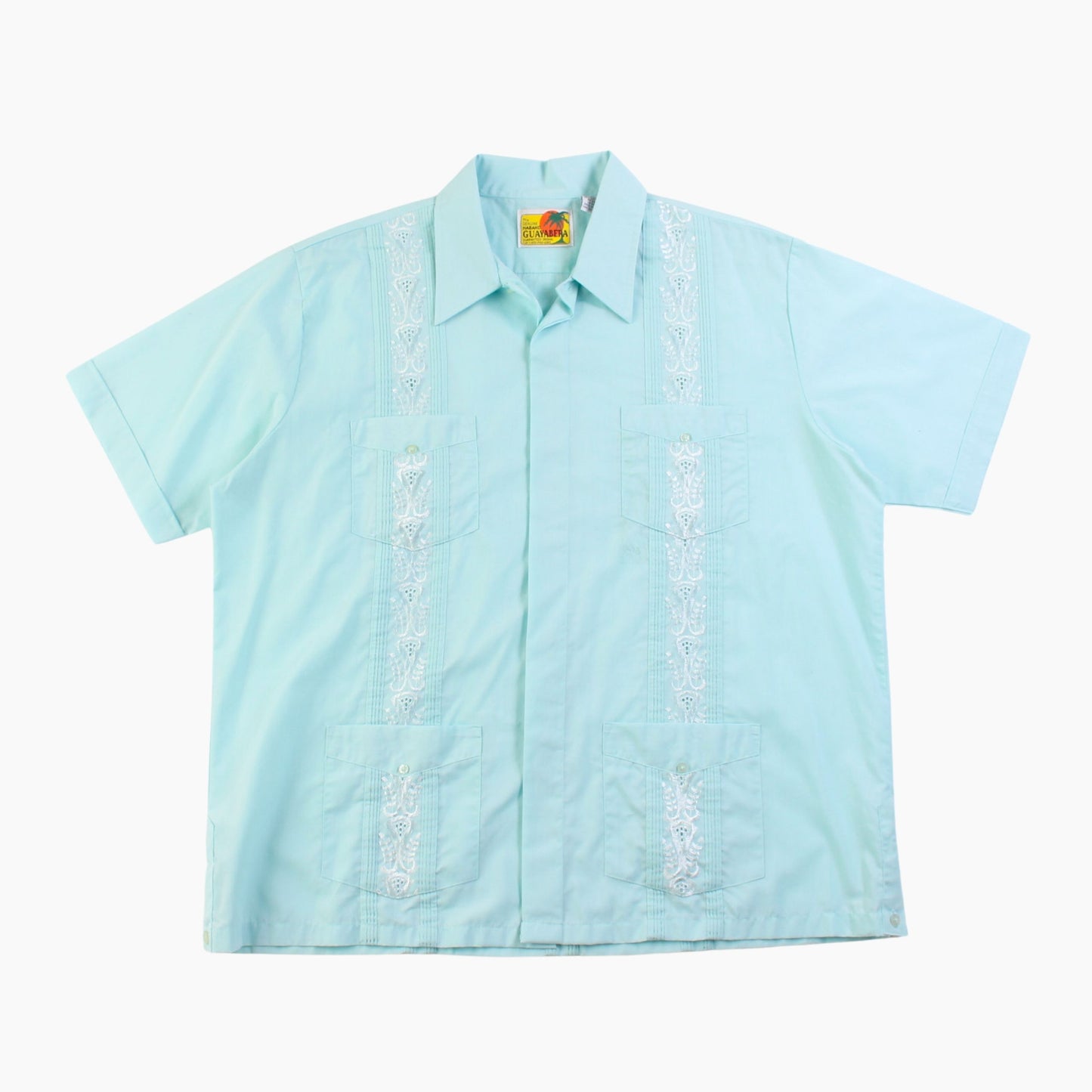 Chemise Guayabera cubaine vintage