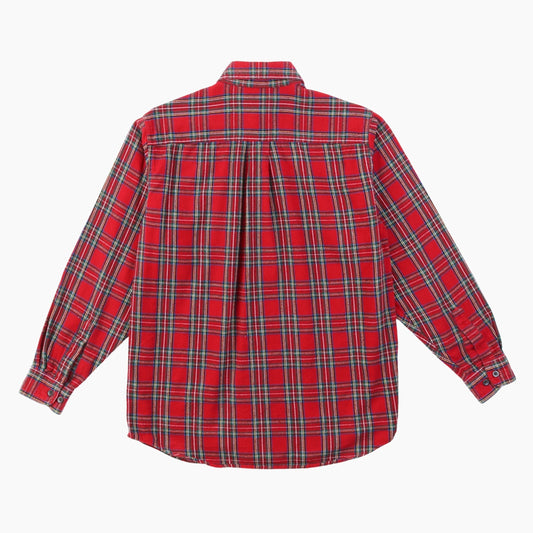 Vintage Shirt - Red Check Flannel