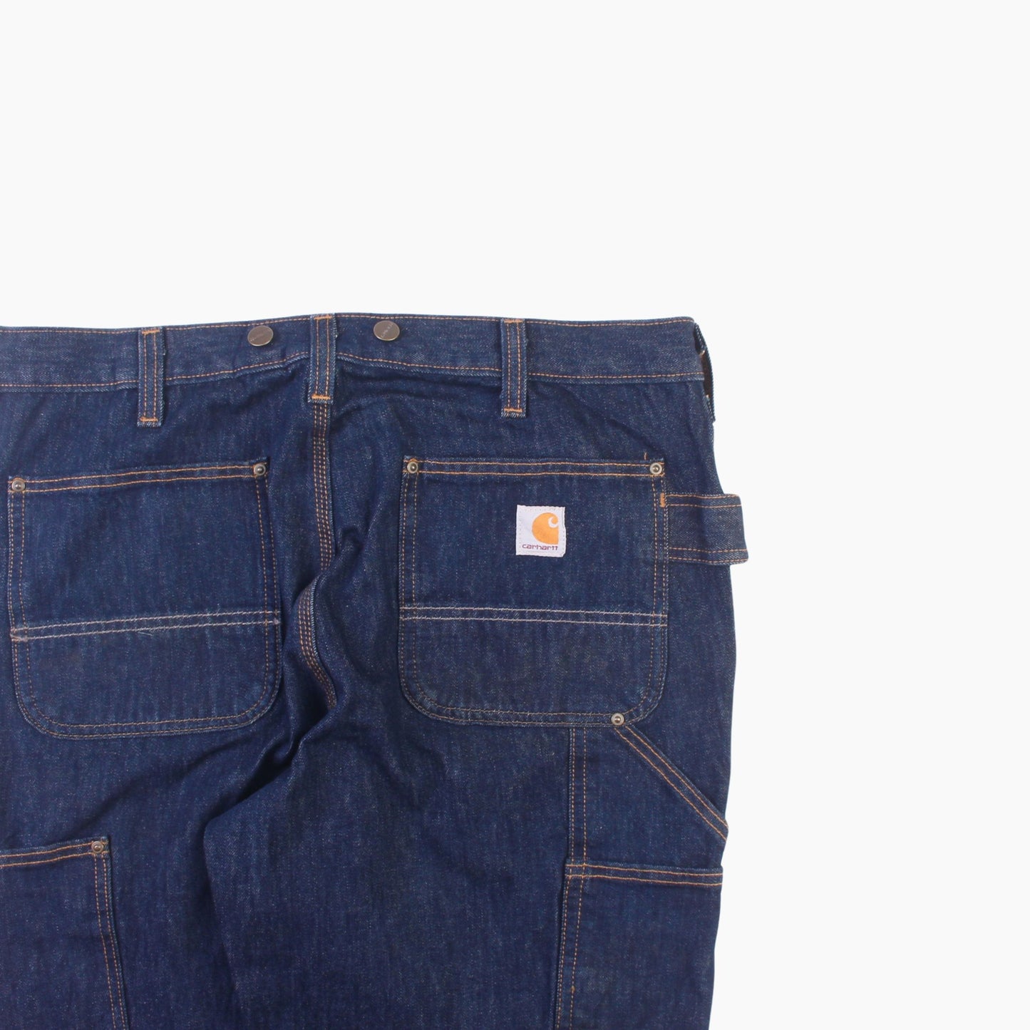 Vintage Double Knee Carpenter Pants - Denim - 34/36