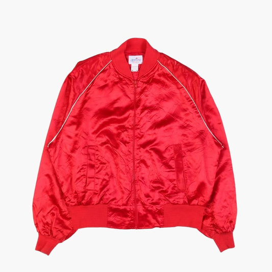 Vintage 'Showbaot' Satin Bomber Jacket - American Madness