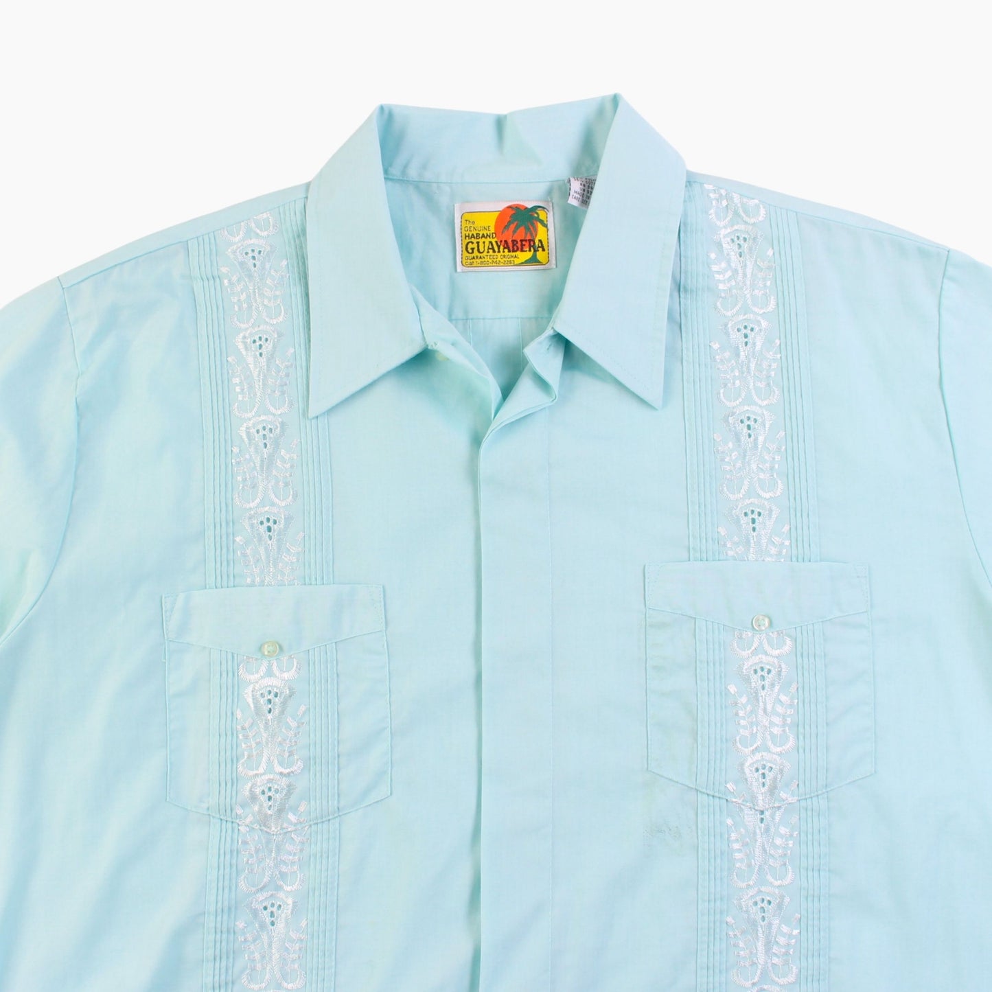 Chemise Guayabera cubaine vintage