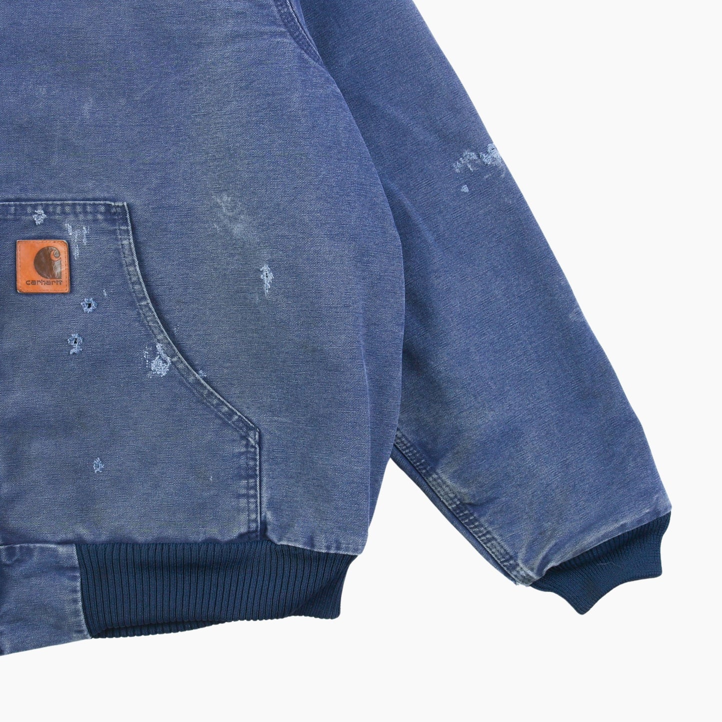 Active Hooded Jacket - Washed Blue