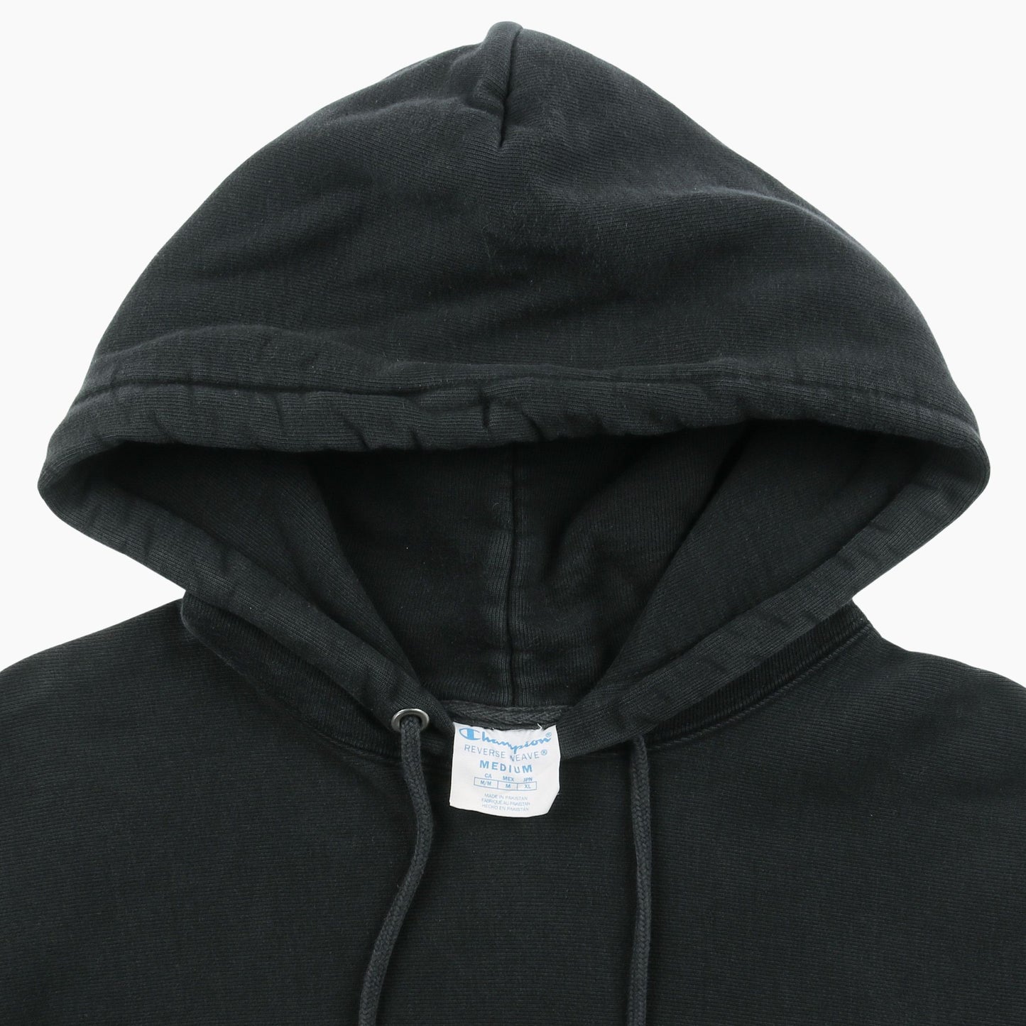 Embroidered Hooded Sweatshirt - Black