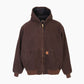 Active Hooded Jacket - Brown