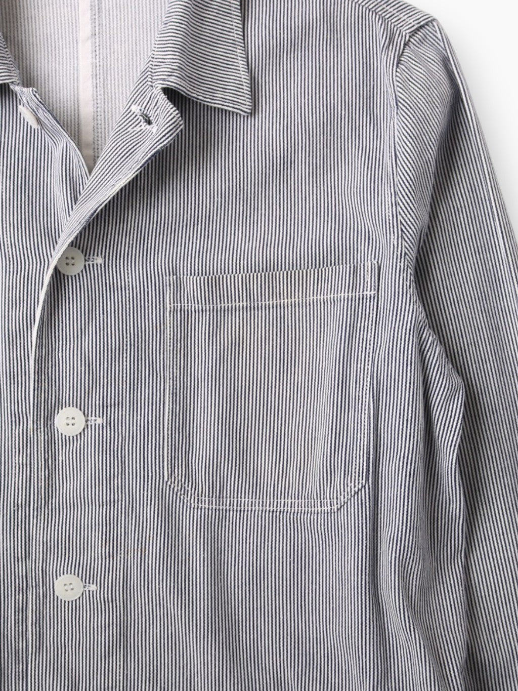 Vintage Chore Jacket - Hickory Stripe
