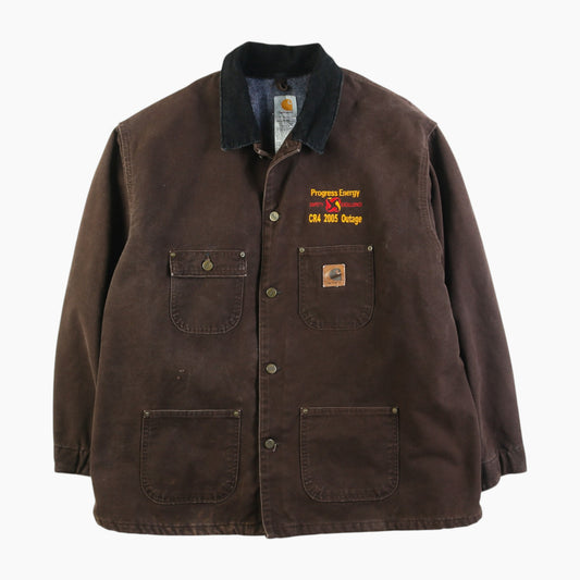 Traditional Chore Jacket - Brown