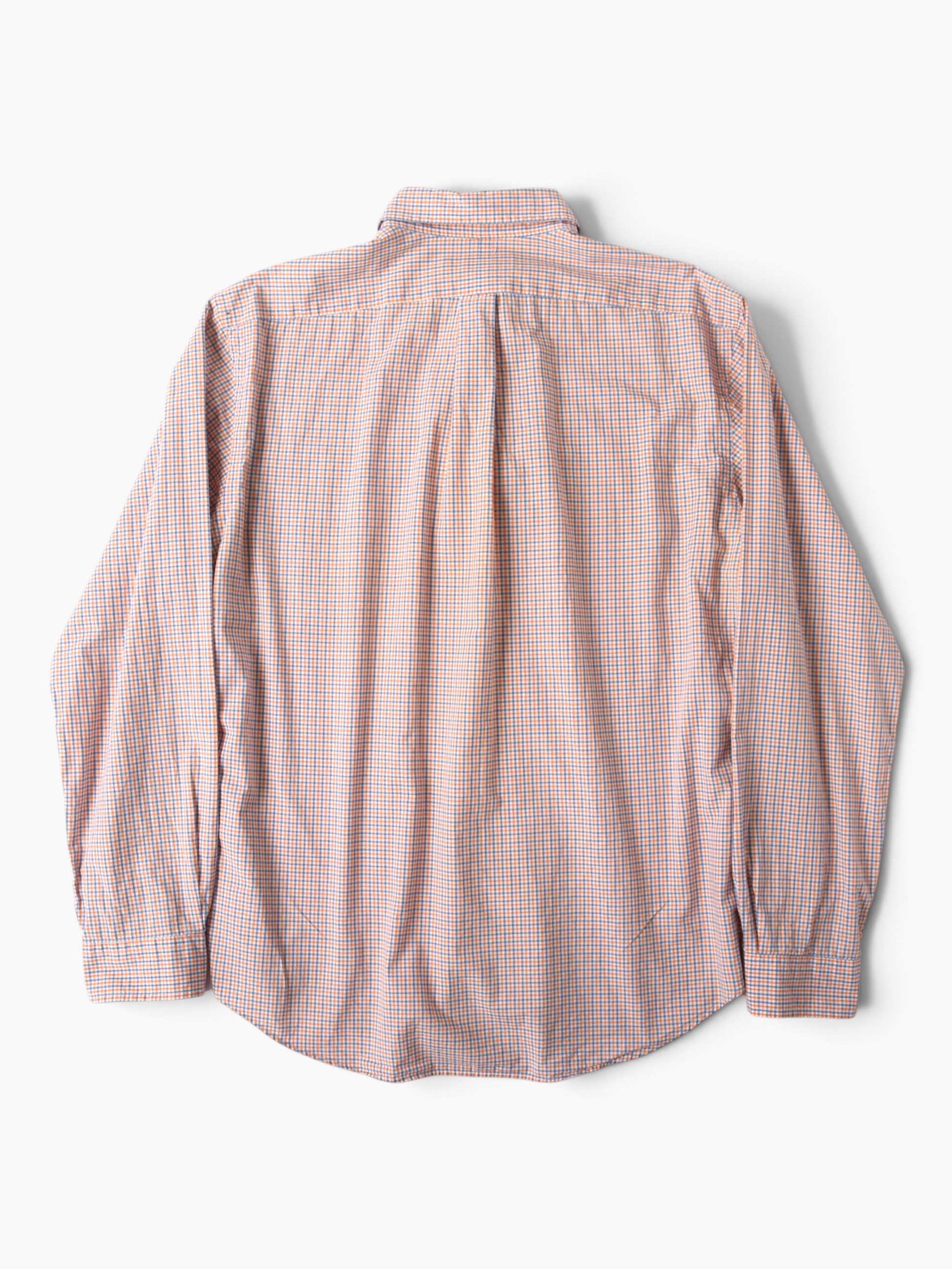 Vintage Shirt - Orange Check