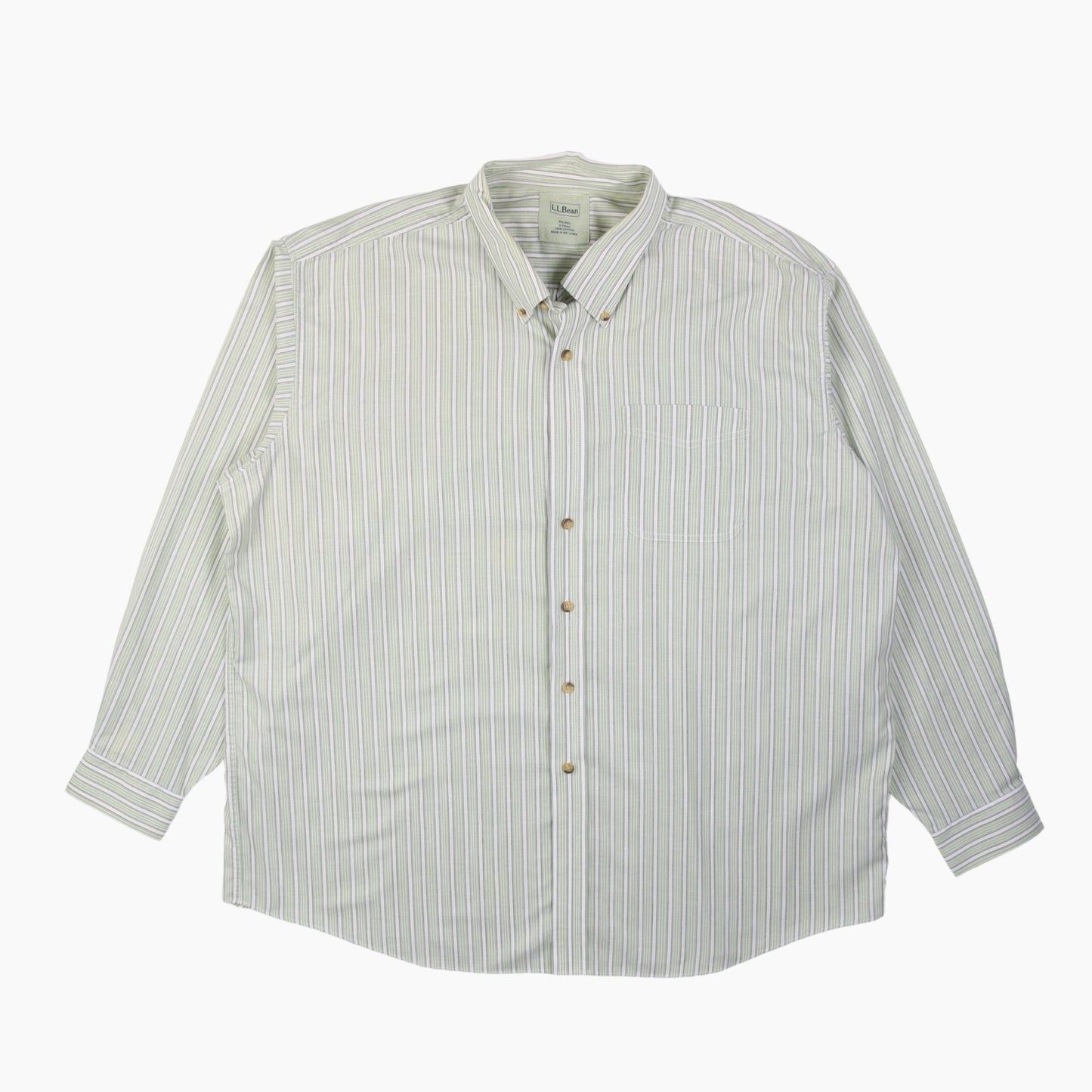 Vintage Shirt - Green Stripe - American Madness