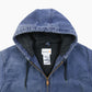 Active Hooded Jacket - Washed Blue