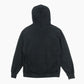 Embroidered Hooded Sweatshirt - Black