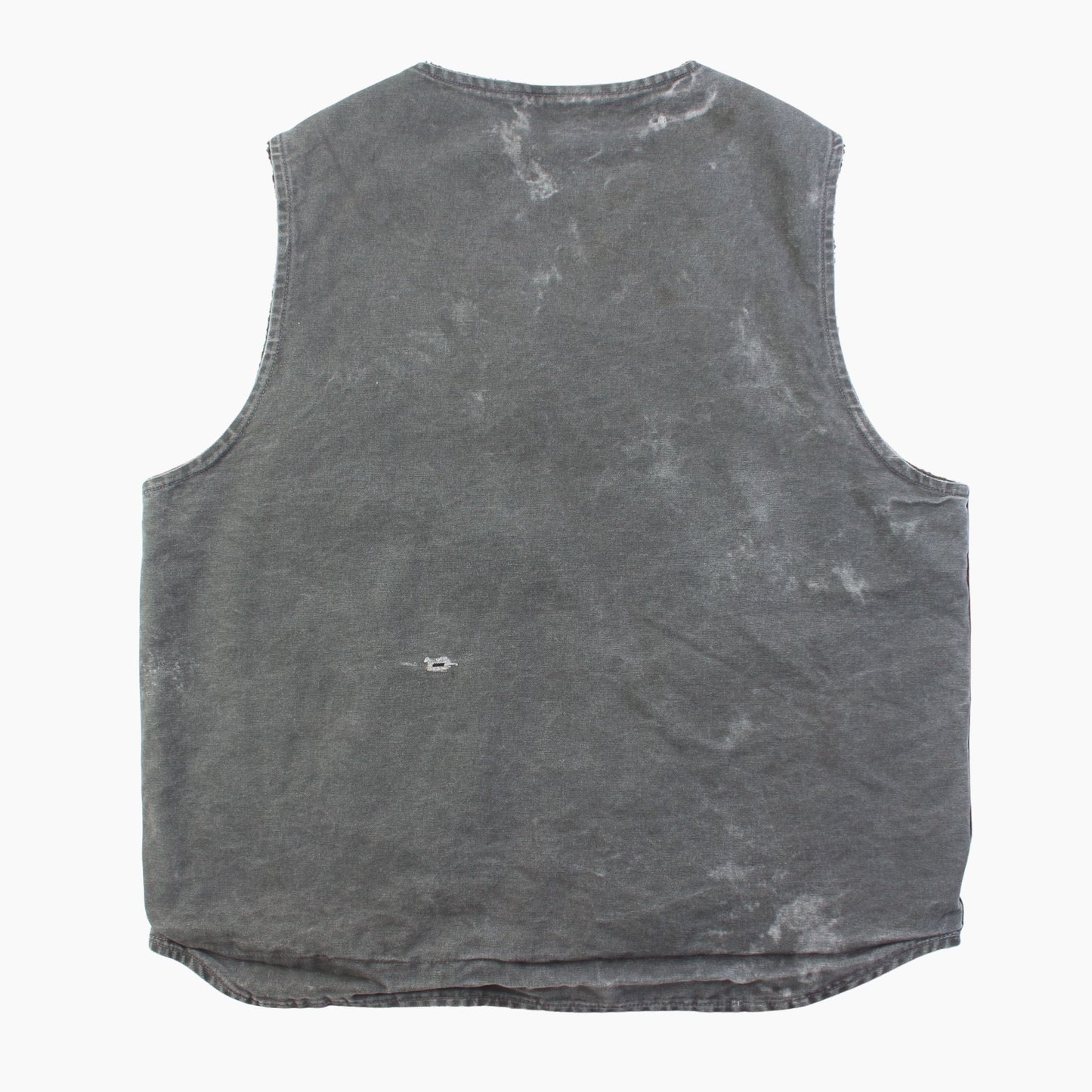 Lined Vest - Washed Grey