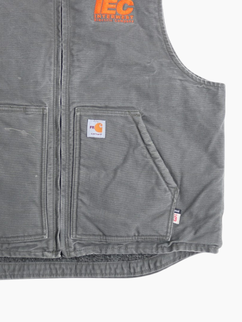 Lined Vest - Grey