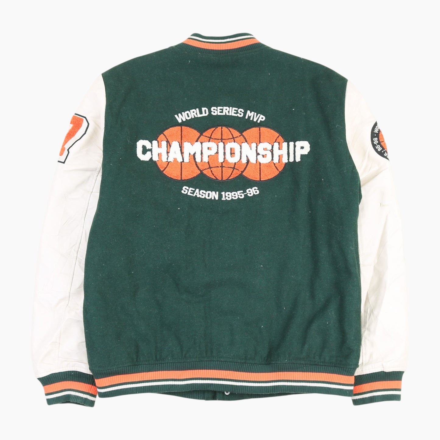 Vintage Varsity 'P' Bomber Jacket - Green