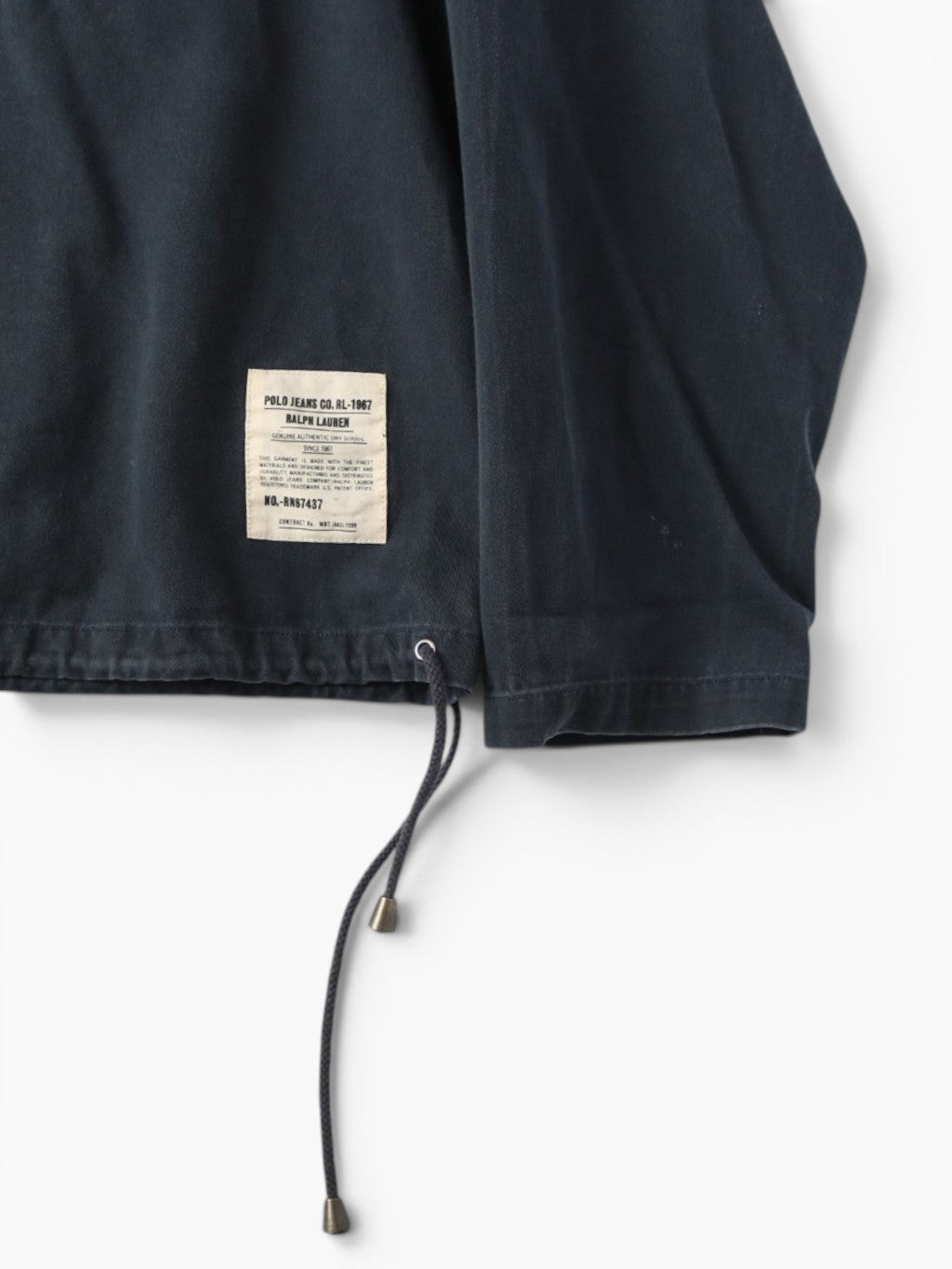 Vintage Over Head Smock - Navy