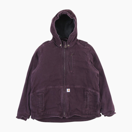 Hooded Active Jacket - Purple