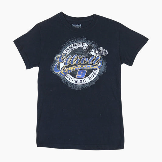 Vintage 'Chase Elliot' T-shirt - Black