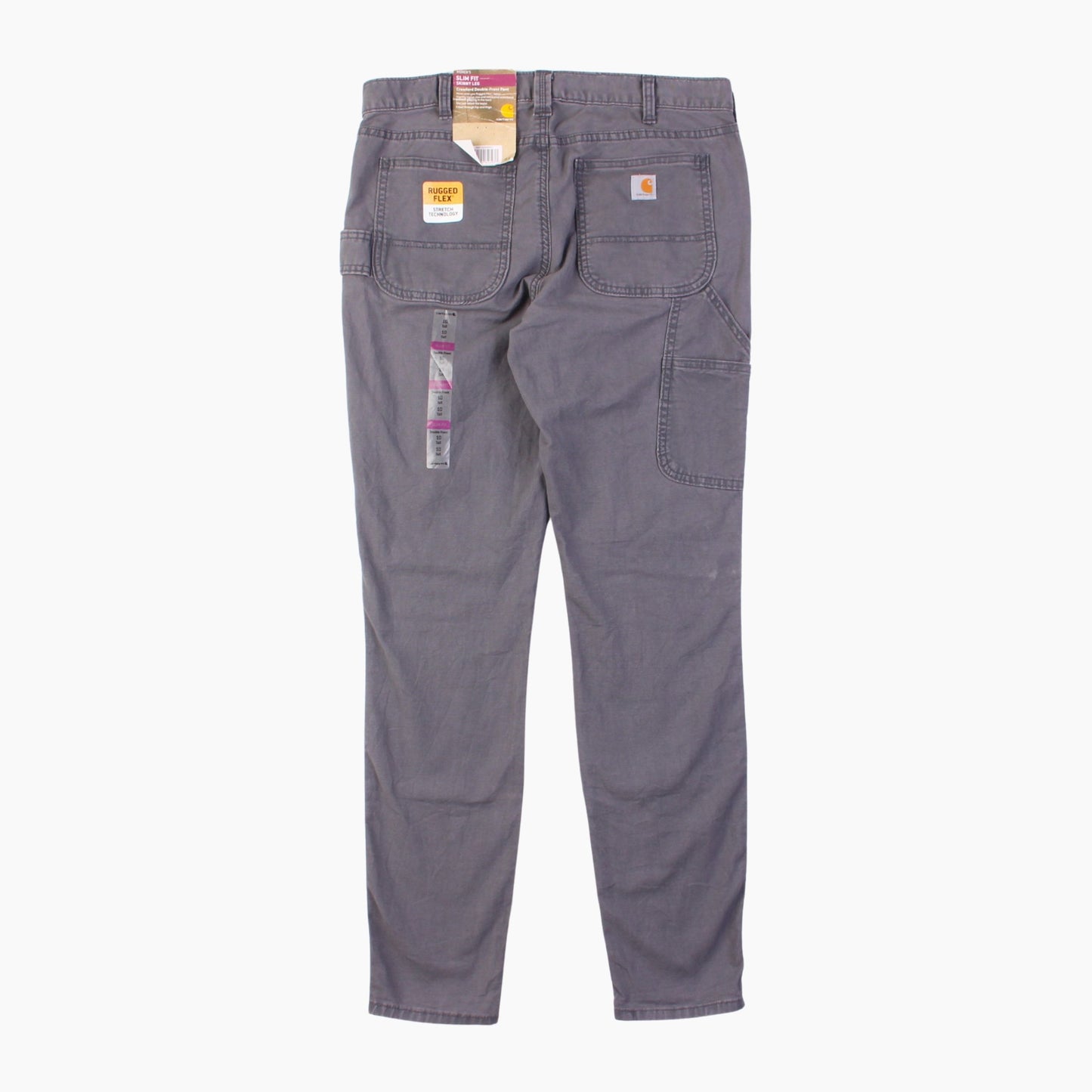 Vintage Double Knee Carpenter Pants - Grey - 32/30