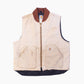 Lined Vest - Washed Sand