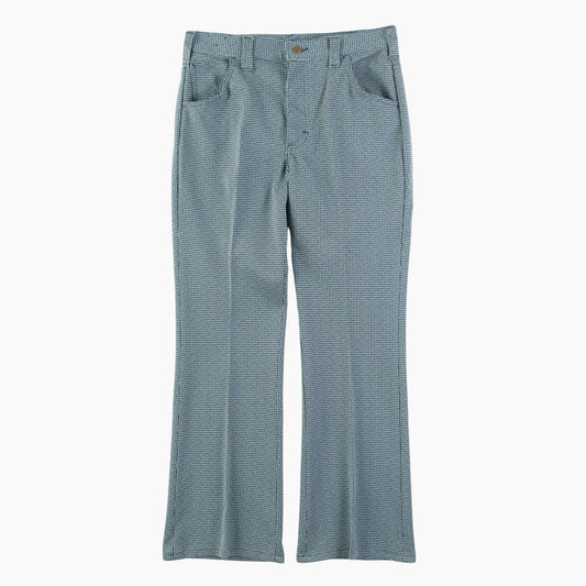 Vintage Workwear Pants - Blue Dogtooth - 30" 32" - American Madness
