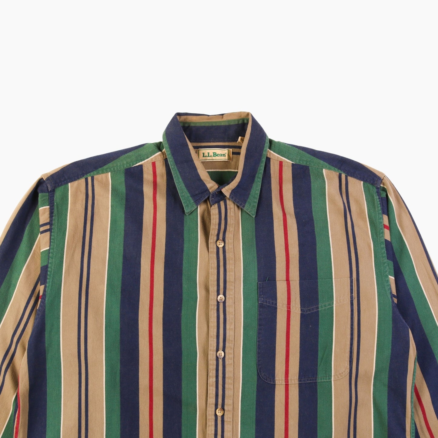 Vintage Shirt - Green Stripe