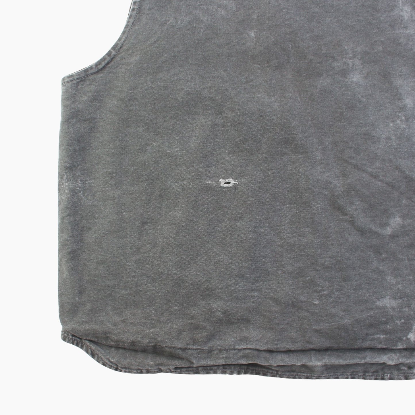 Lined Vest - Washed Grey